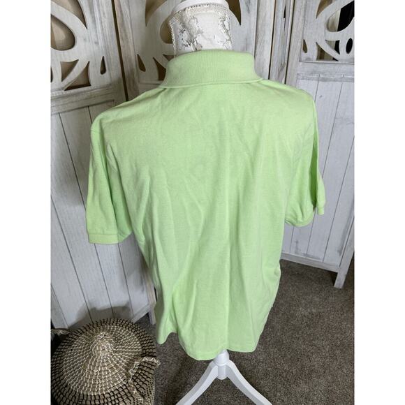 Lacoste Men’s Neon Green Short Sleeve Cotton Polo Shirt Size 6 U.S. XL - Picture 2 of 6
